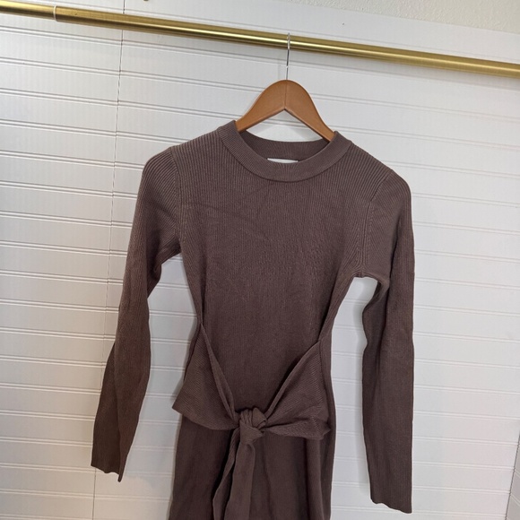 NEW Evereve Oatmeal Alfie Sweater Dress XS - Picture 2 of 9
